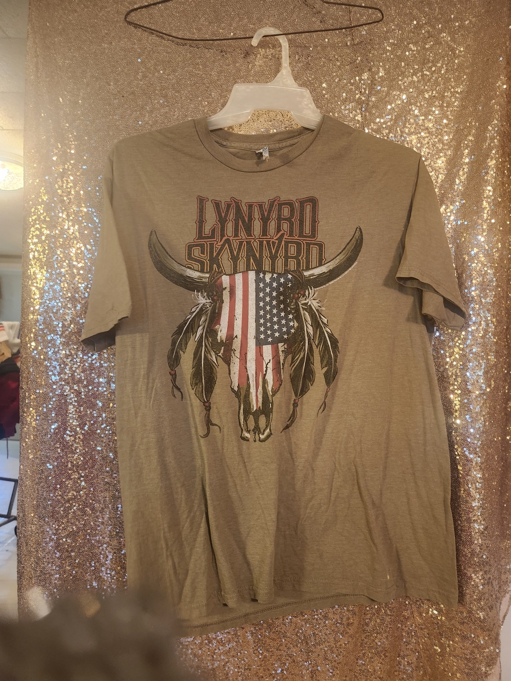 Men's Tan Tee Lynyrd Skynyrd